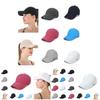 Summer Pure Color Baseball Cap For Women Cross Ponytail Cap With Mesh Design Quick-drying And Sun Protection