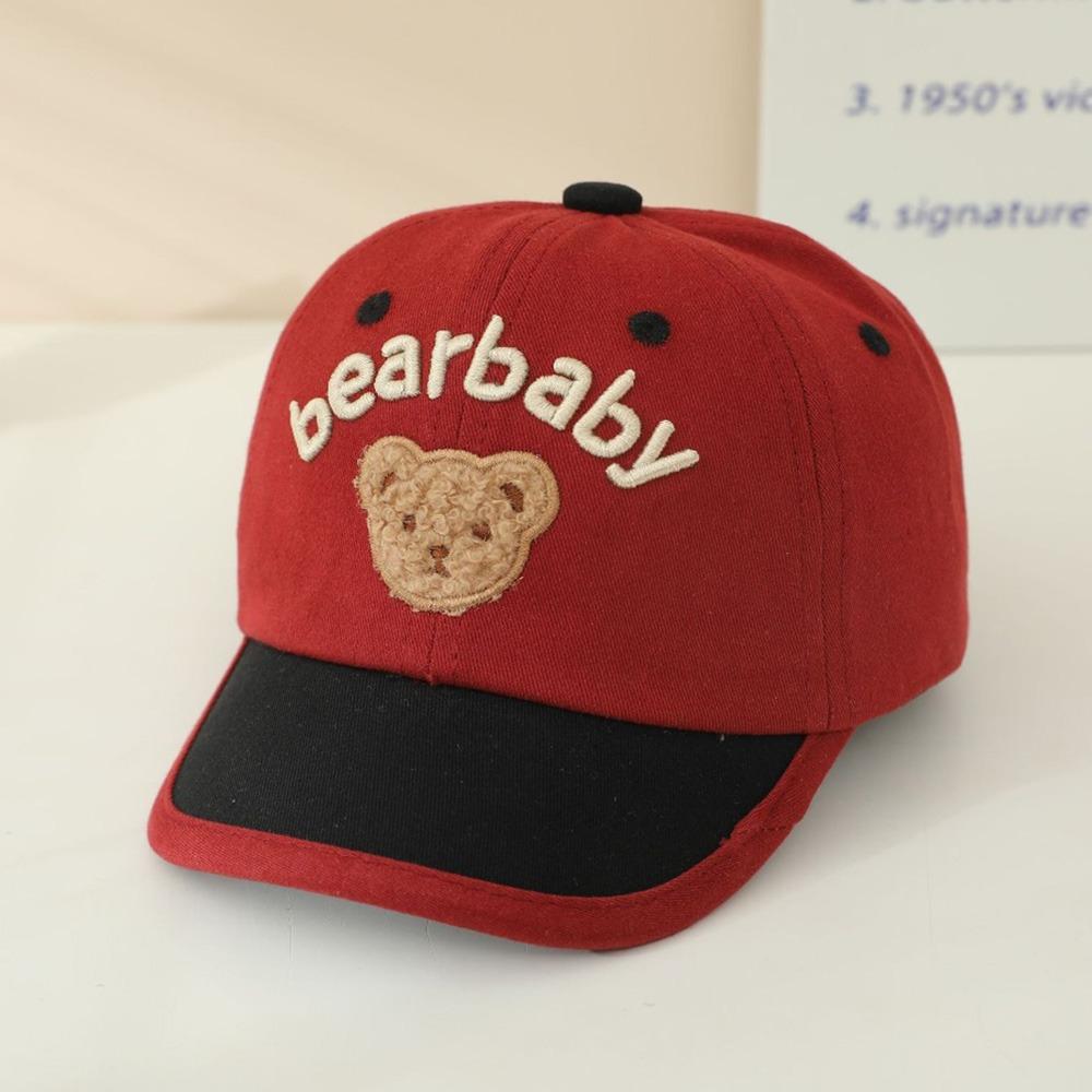 Bear Ear Baby Baseball Cap Corduroy Sun Protection Cap Boys Girls Caps Sun Hat  Infant Boy Girl