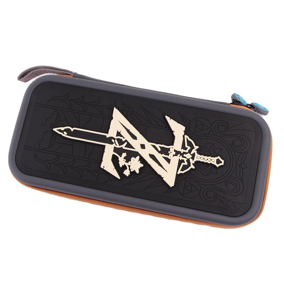 Deluxe Travel Carrying Case with Folding Stand for NT Switch OLED - Zelda чёрный