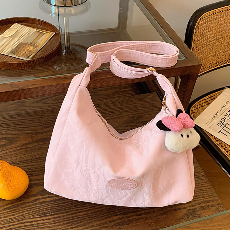 Large-Capacity Bag Women'S High-Value Niche Summer Versatile Shoulder Messenger Bag Women'S Dumpling Bag