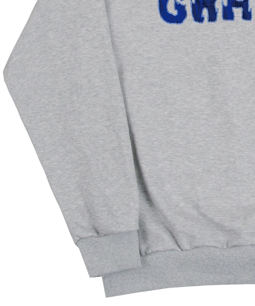 GRAVER [Unisex] Flame Logo Sweatshirt_Gray