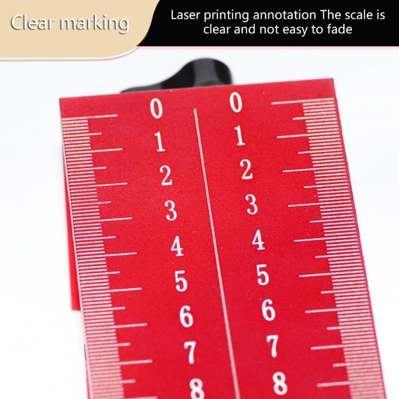 Heavy Type Aluminum Cabinet Door Alignment Aid Tool Ergonomic Rotating Base with Secure Single User Operation