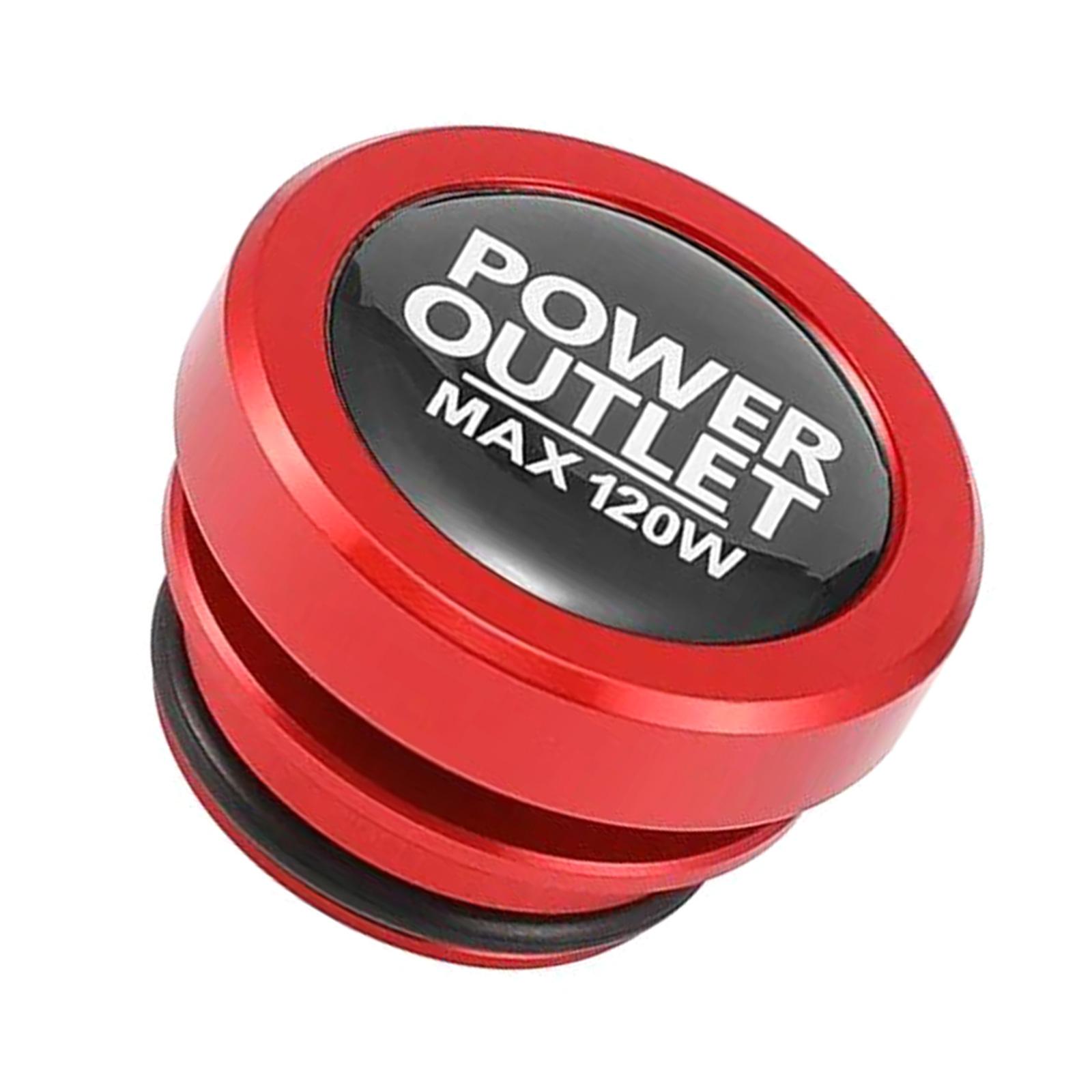

Auto Accessories Dustproof Plug Caps for Car Power Port Outlet Car Lighter Outlet Cover Socket Plug Cover Caps