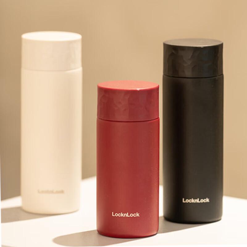 LocknLock Mini Frosted Stainless Steel Thermos