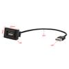 Car Dashboard Flush Mount USB 2.0 For Toyota Short Dash For Hilux  For Prado For Landcruiser Panel Extension Cable Adapter