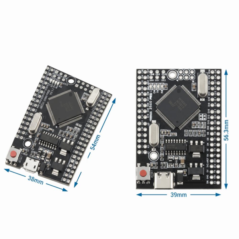CH340G Mega2560 Pro Development Board FR4 PCB Board Microcontroller Board Student Maker