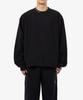 Saundeuobeuseonlaijeu French Terry Sweatshirt Black