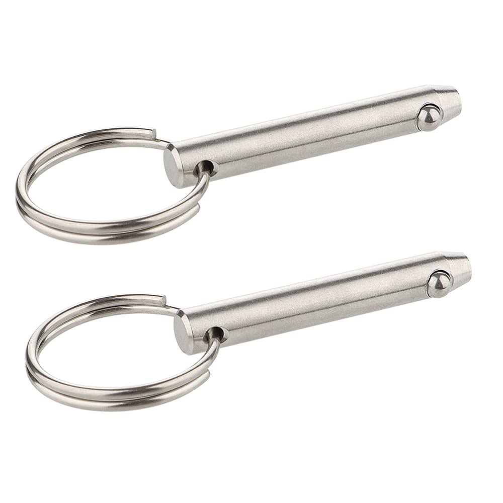 7.8mm Marine Grade 316 Stainless Steel Quick Release Ball Pin For Boat Bimini Top Deck Hinge Marine Hardware Boat Accessories