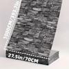 70cm*10m 3D Self-adhesive Foam Tile Wall Stickers for Indoor Wall Decor Living Room Kitchen and Bedroom Bathroom Home Decoration