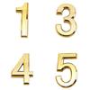 Plastic Self-Adhesive House Hotel Door Number Plaque Sticky Numerical Digits 0-9