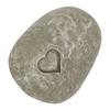 Pet Memorial Garden Stone DIY Lettering Simulation Pebbles Pet Grave Marker for Dogs Cats Love Stone Moss Color