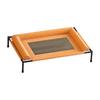 Bed Built with Strong Mesh Cloth Raised Adjustable Portable Cooling Pet Cot Washable Surface
