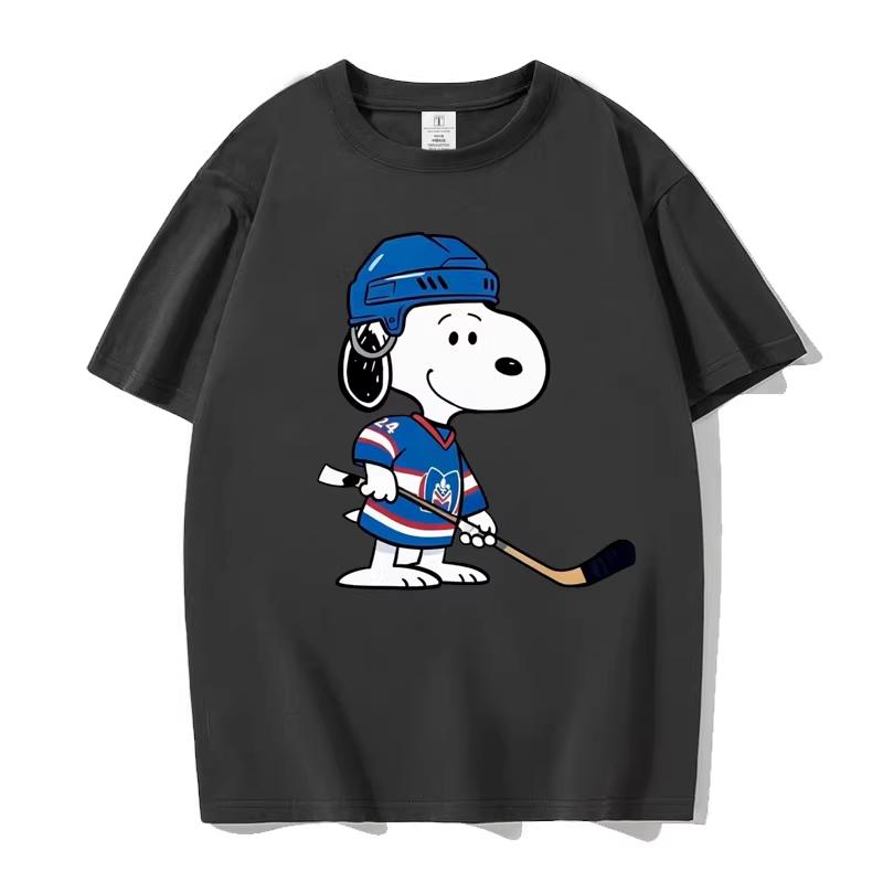 Snoopys Womens Tops Tshirts Clothing Adult Anime Printed Short Sleeve Tshirt Cute Graphic TShirt Y2k Fashion Tee Girl Clothes