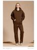 2025 A/W Men's Oversized Hoodie & Sweatpants Set: Trendy Loose Plus Velvet, Thickened and Comfortable