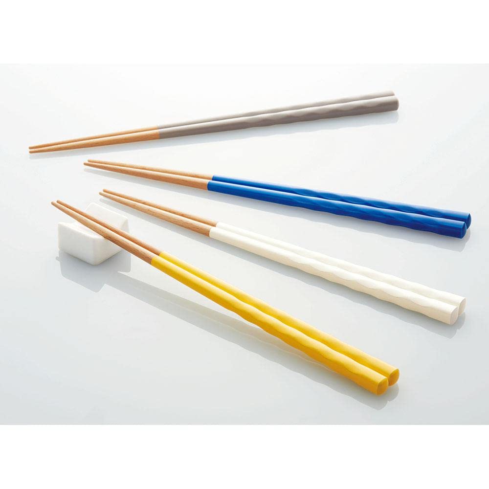 365methods Made In Natural Dishwasher Perfect for Everyday and Navy Chopsticks, 23cm, Japan, Wood, Safe, Non-Slip, Antibacterial, Use, Adults, Women,