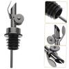 Auto Opening Wine Pourer Leak Proof Spouts Premium Nonrust Steel Universal Bottles Adapter Modern Kitchens Accessory