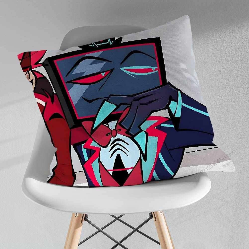 HHazbin Vox Hotel Vertraue Uns Kissen über Wohnzimmer Sofa Kissenbezug Heimdekoration Schlafzimmer Zimmer Bett Kissenbezug