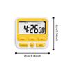 Digital Display Cooking Alarm Clock Kitchen Timer Sleep Stopwatch Clock House Countdown Kids Student Learning Time Manager