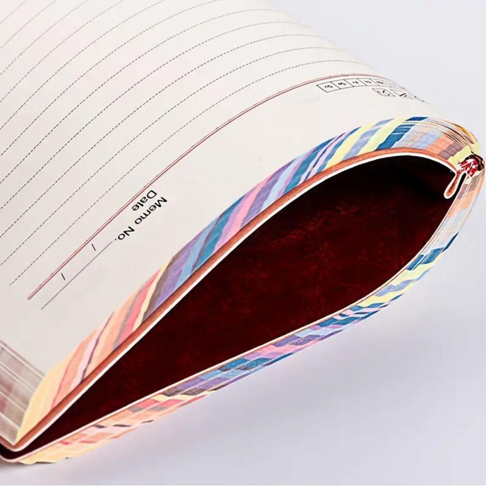 200 Pages Work Meeting Record Book Thickened A6/A5 Students Notebook  Writing Notepad