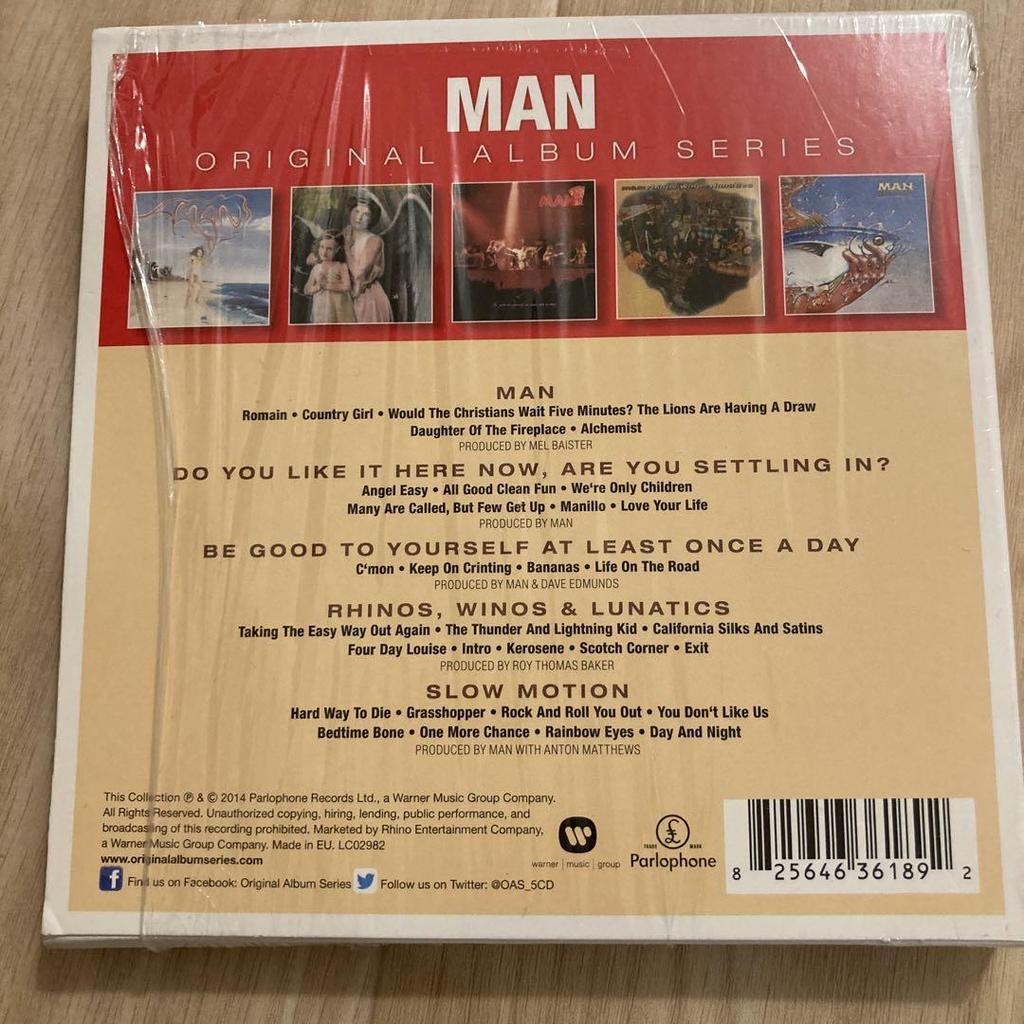 [USED] Out of print Man / Original Album Series 5CD