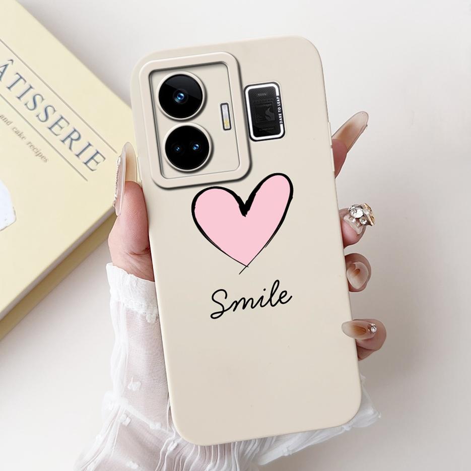 For Realme GT3 Case RMX3709 Cute Funny Cartoon Cover Soft Silicone Case For Realme GT Neo 5 Neo5 240W RealmeGT3 Back Cover Coque