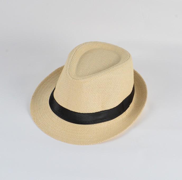 Men's Summer Travel Panama Jazz Hat - Casual, Fashionable Middle-Aged Fedora for Street Dance and Outdoor Adventures