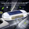 Solar Powered Car Air Purifier Automatic Parking Operation Effectively Decomposes Odors Sterilizes And Disinfects No Consumables Required