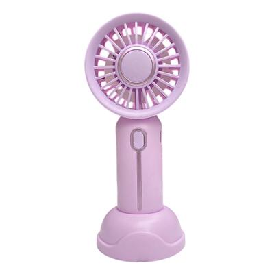 Handventilator mit verstellbarer Neigung Tragbarer Mini-Kühlventilator Lange Akkulaufzeit Schnellladefunktion Geräuscharm Tischventilator für Studenten Reisen