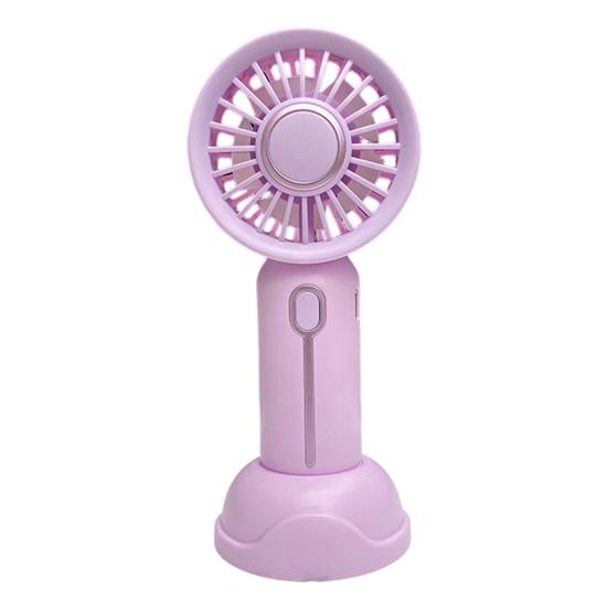 Handheld Fan with Adjustable Tilt Portable Mini Cooling Fan Long Battery Life Fast Charging Low Noise Desktop Fan for Students Travel