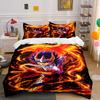 Fiery Character with Armor. Bedding Sets Duvet Cover Sets Duvet Covers Pillowcases(1 * Duvet Cover 2 * Pillowcases Without Duvet Insert)