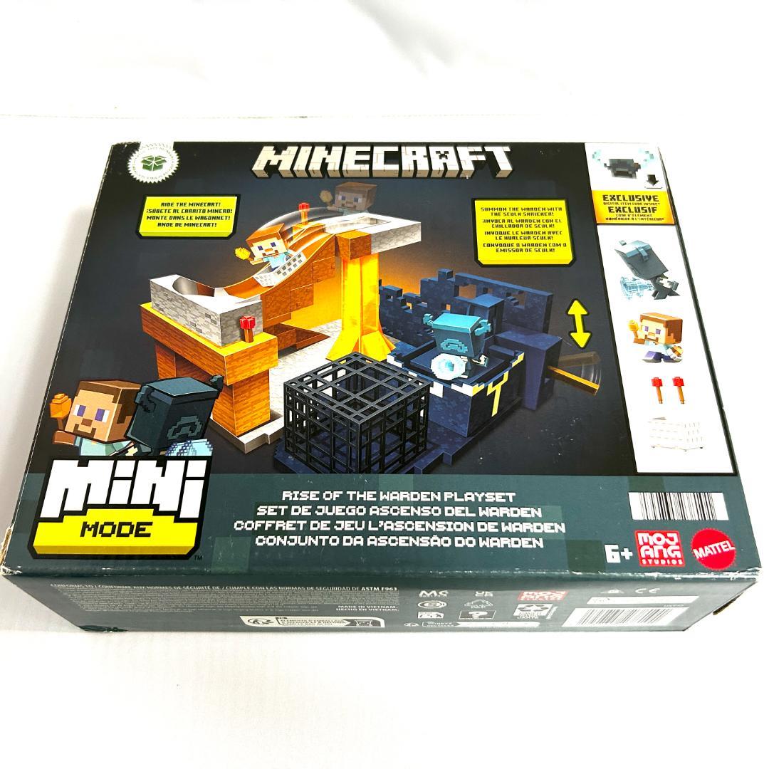 

[USED] Minecraft Mini Mode Steve Warden Playset (Not Available in Japan)