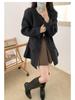 2025 Elegant Double-Faced Wool Coat - Slimming Casual Mid-Length, Perfect for Autumn & Winter.