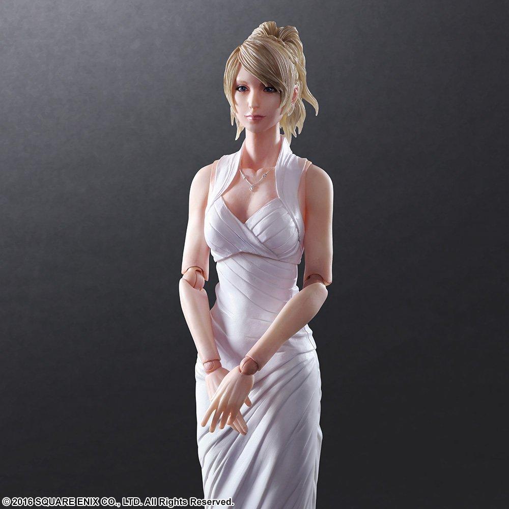 PLAY ARTS Kai FINAL FANTASY XV Lunafreya Nox Fleuret Malovaná pohyblivá figurka