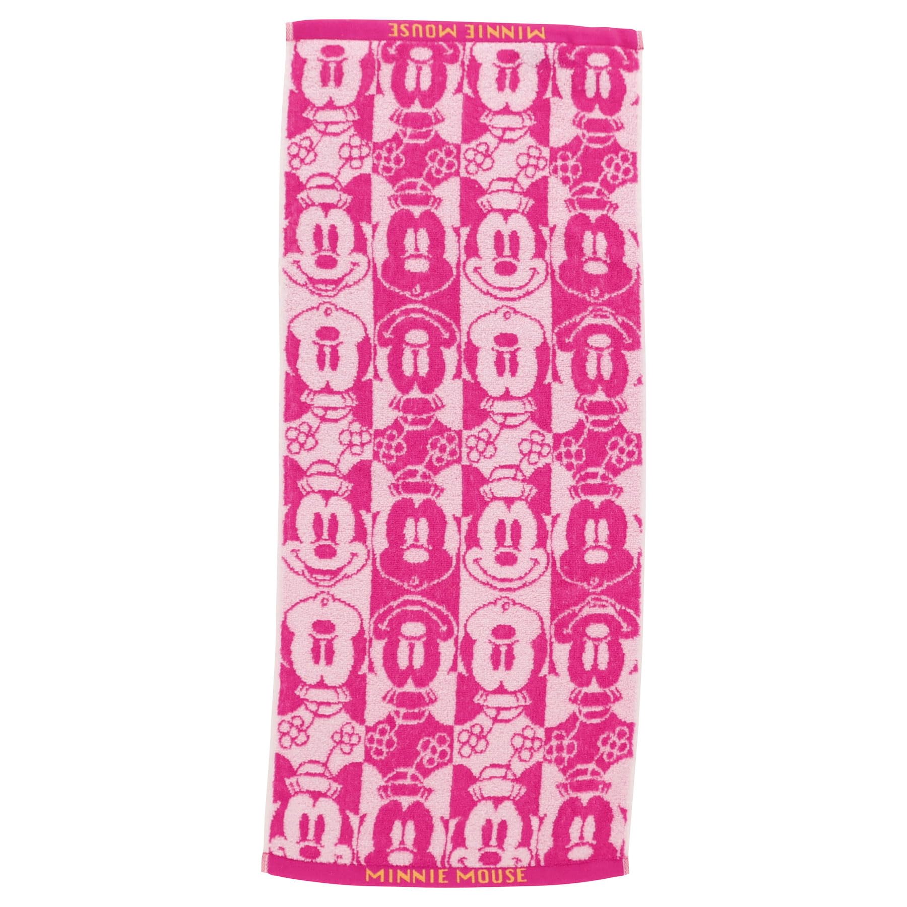 Marushin Face Disney Minnie Mouse Face 2006043800 Towel, Pattern, Cute,