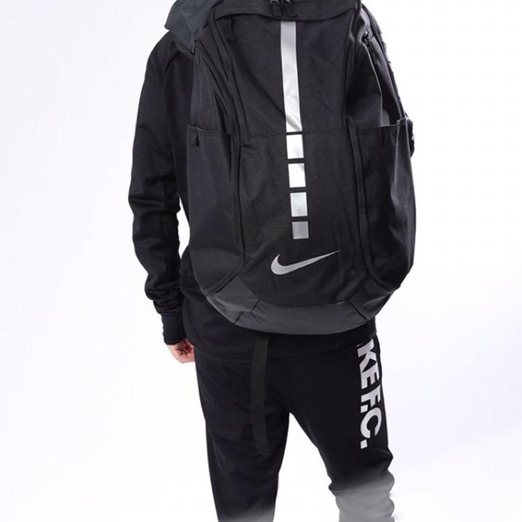 Nike Polyester Basketball Bag Backpack Unisex Black BA5554-011