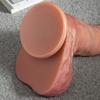 Realistic Double Density Silicone Dildo, Super Thick Long Penis Toy with Strong Suction Cup, Soft Skin Feel, 2 Sizes 7.3" & 11.81" for Women & Couples