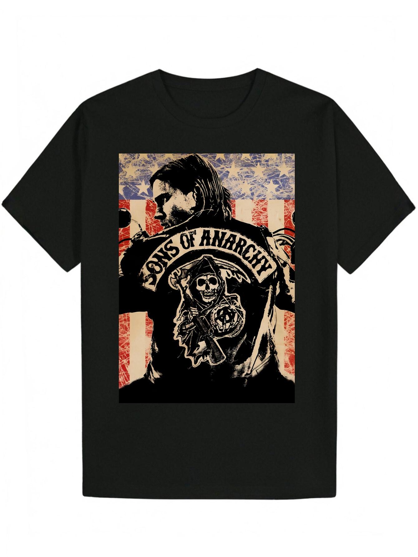Graphic T-shirt - Sons of Anarchy design with M