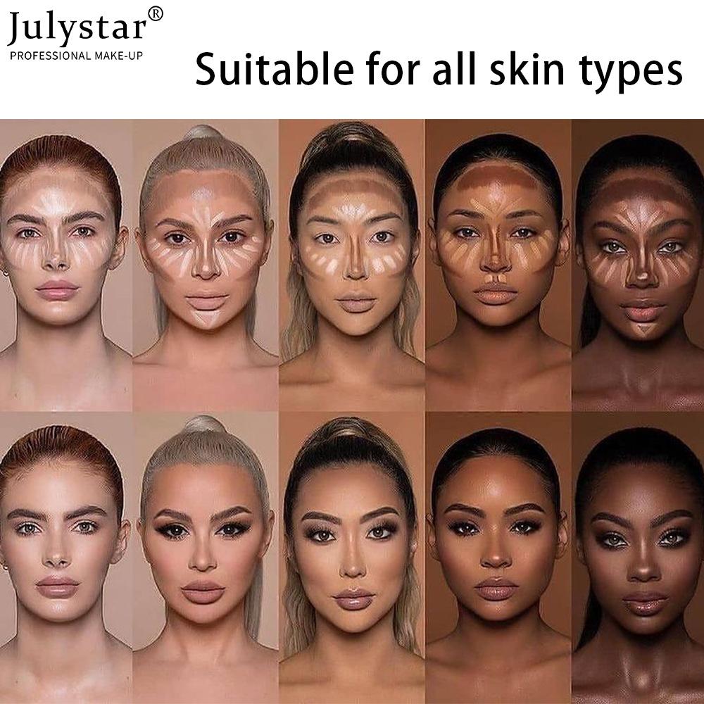 Julystar Waterproof and Sweat-proof Concealer Lasting Concealer Acne Mark Concealer Concealer To Cover Dark Circles