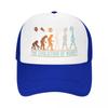 Chapeau de camionneur Custom Evolution Of Money Bitcoin pour adulte Casquette de baseball réglable BTC Crypto Coins pour unisexe Femmes Chapeau de papa d'extérieur
