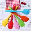 21cm Silicone Cream Baking Scraper Non Stick Butter Spatula Cutter Chocolate Smoother Heat Resistant Kitchen Pastry Tools Stir