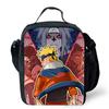 NARUTO Cartoon Anime Children's Picnic Bag,Kids Insulated Cooler Lunch Bags Cute Portable Lightweight,For Boys & Girls Age 4-10