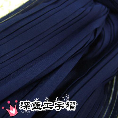 1 Stück mehrfarbiger plissierter Chiffonstoff plissierter Stoff einfarbig für Organza Kleid Rock Crinkle Stoff Meterware