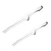 BBQ Food Tongs Korean Barbecue Clips Stainless Steel Grill Cooking Chief Tong Kitchen Bread Baking Outdoor Grilling Steak Clamp