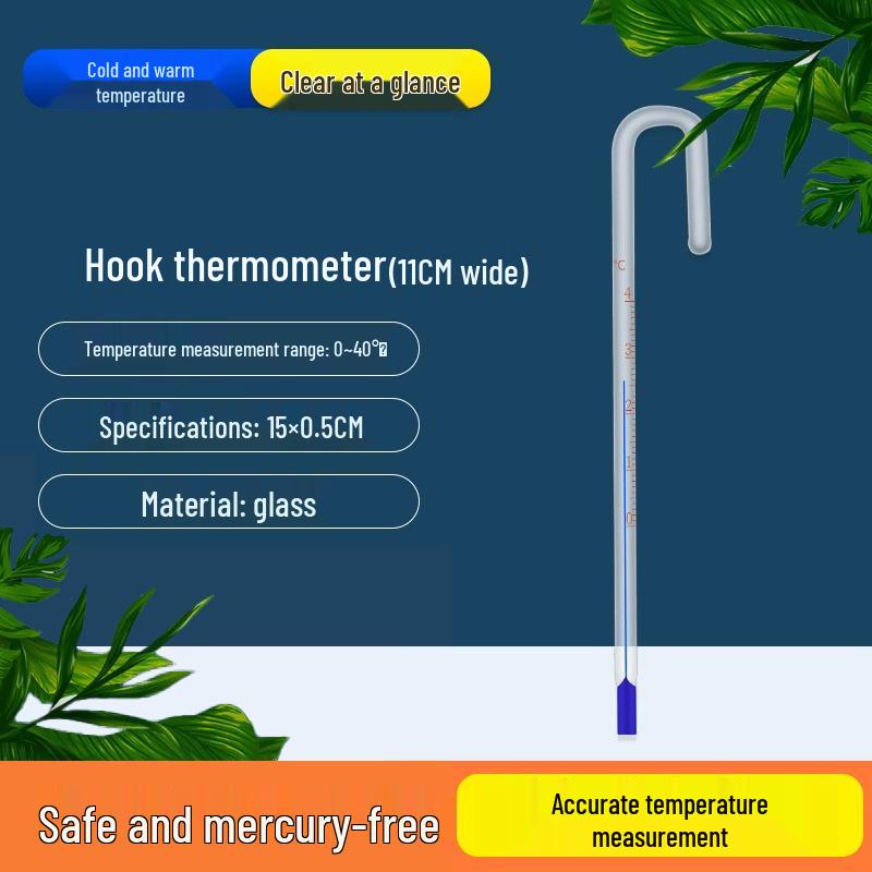 Аквариумный цифровой термометр: Погружной высокоточный датчик для измерения температуры воды в резервуаре