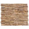 Wall Cladding Panels - vidaXL - Teak Wood - 10 Pcs - 1.01 M² - Interior