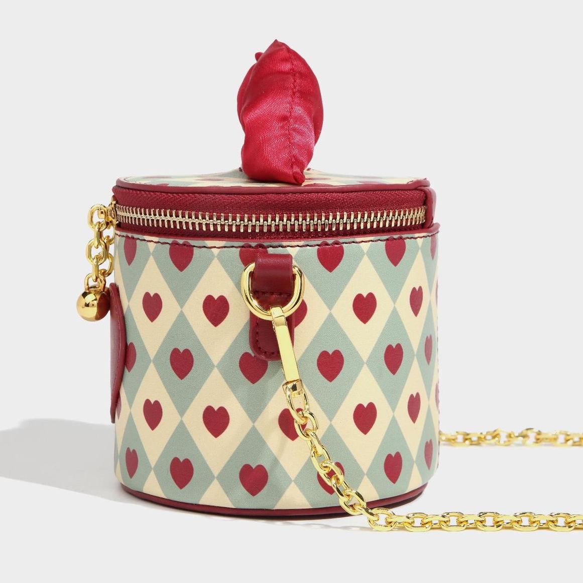 Сумка-ведро Love с бантом — фото 10