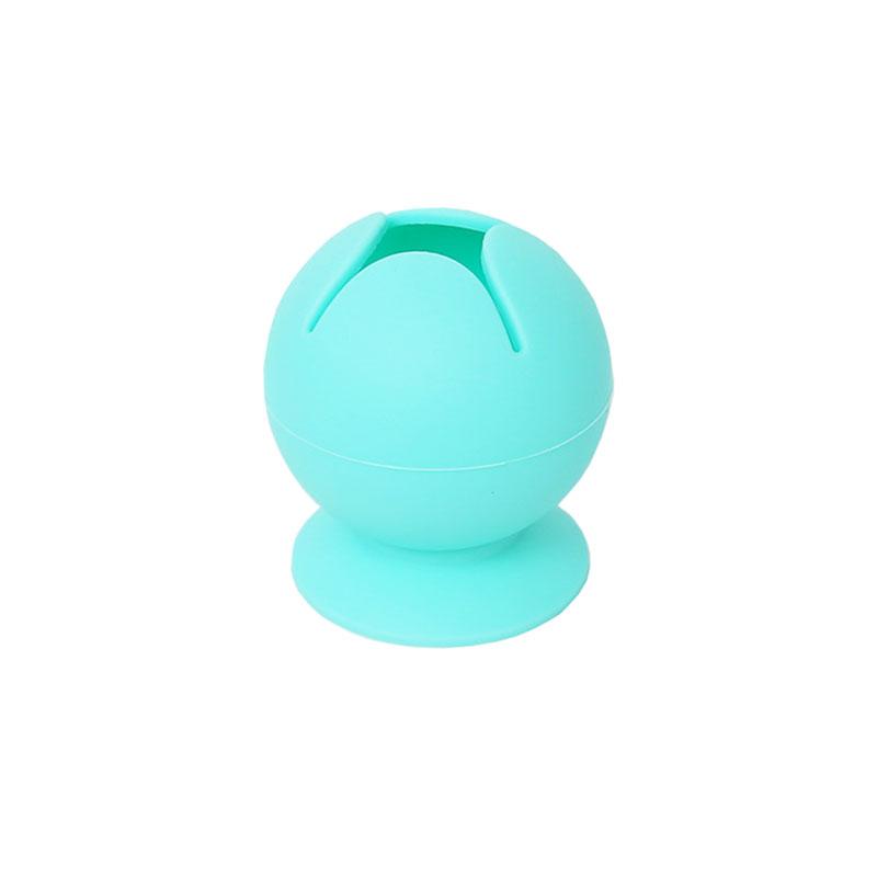 Silicone World Waste Collector Silicone Storage Box Suction Cup Handmade Garbage Collector For Desktop Accessories Tools
