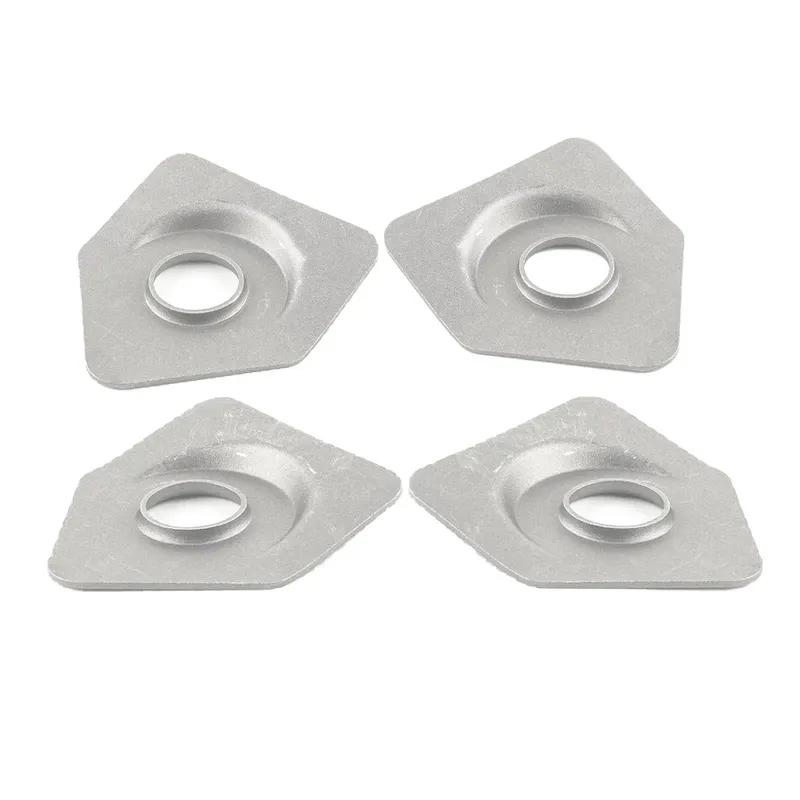 4X Lift Jack Cap A970086 / 970086 For Mercedes For W201 190E 190D Metal Replacement Parts Interior Accessories