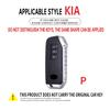 AANO1 Leather Car Case Cover Remote Protection Cover Shell for Kia 2022 Sportage 2023 Niro Hybrid 2021 Sorento MQ4 2022 EV6GT-LineK8V6