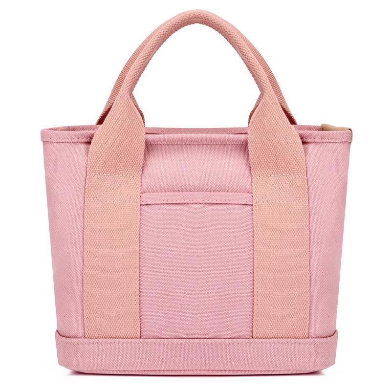 Japanese-Style Mille-Feuille Large Capacity Canvas Tote Bag